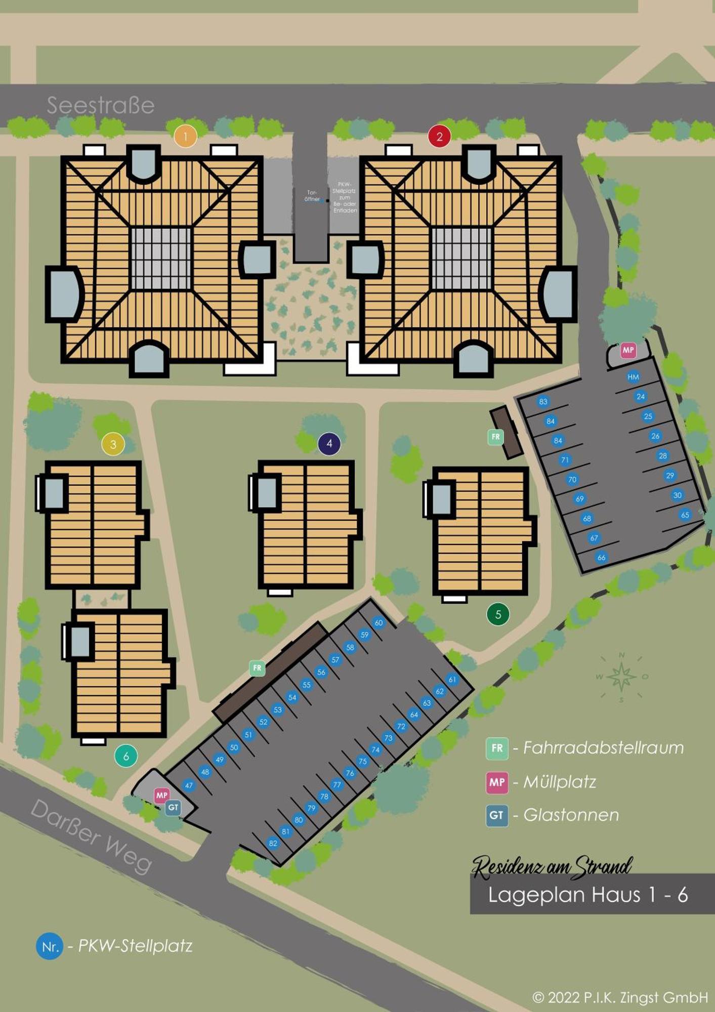 Residenz Am Strand Wohnung 2-43 Zingst Luaran gambar